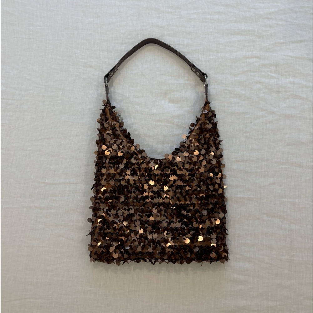 Sequin purse